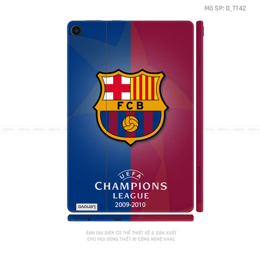 Dán Skin Máy Tính Bảng Lenovo Pad Series Hình CLB Barcelona | D_TT42
