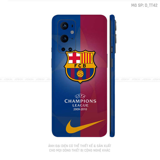 Dán Skin Oneplus 8/9 Series Hình FC Barca | D_TT42