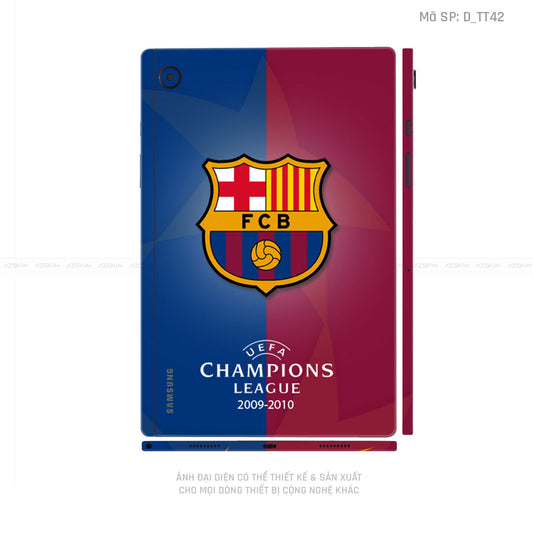 Dán Skin Galaxy Tab A Series Hình Barcelona | D_TT42