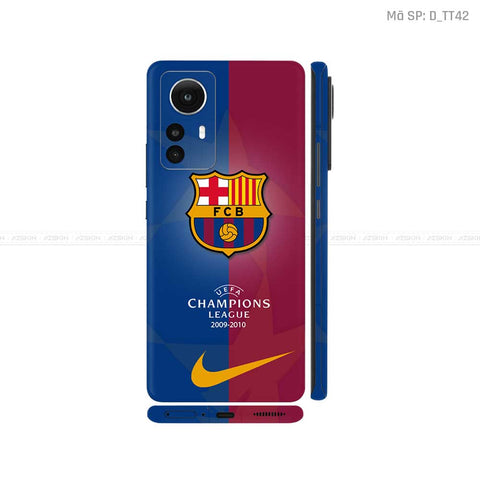 Dán Skin Xiaomi 12 Series Hình CLB Bóng Đá | D_TT42
