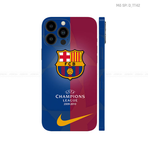 Dán Skin IPhone 13 Series Hình Barcelona | D_TT42