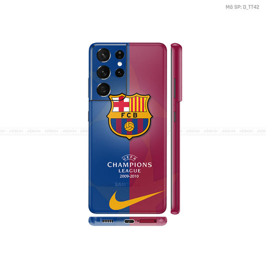 Dán Skin FC Barca Cho Galaxy S21 Series | D_TT42