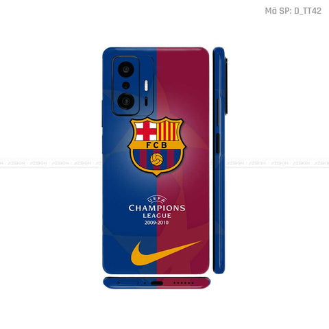 Dán Skin Xiaomi 11 Series Hình CLB Bóng Đá | D_TT42