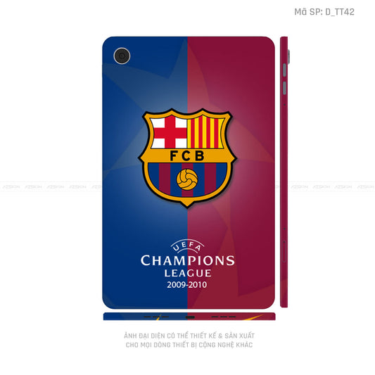 Dán Skin Máy Tính Bảng Oppo Pad Series Hình CLB Barcelona | D_TT42