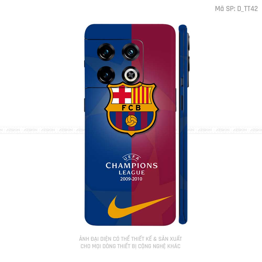 Dán Skin Oneplus 10 Series Hình FC Barca | D_TT42