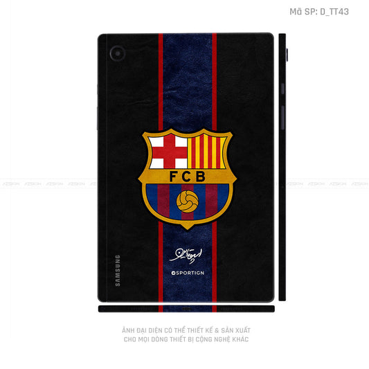 Dán Skin Galaxy Tab A Series Hình Barcelona | D_TT43