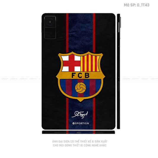 Dán Skin Máy Tính Bảng Xiaomi Mipad Hình FC Barce | D_TT43