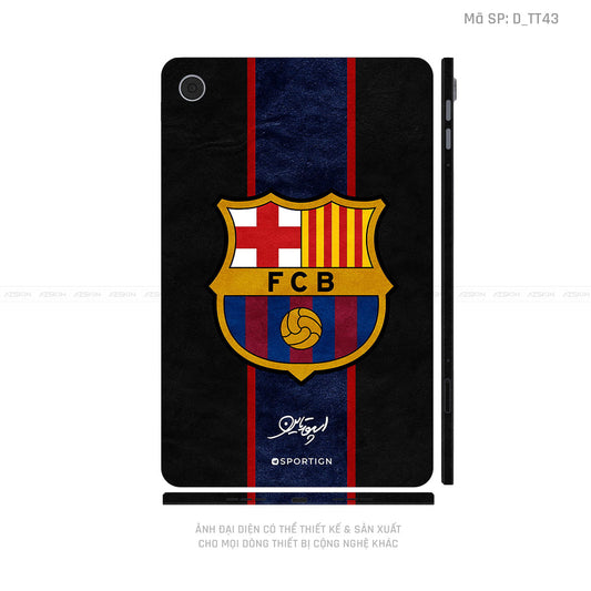 Dán Skin Máy Tính Bảng Oppo Pad Series Hình CLB Barcelona | D_TT43