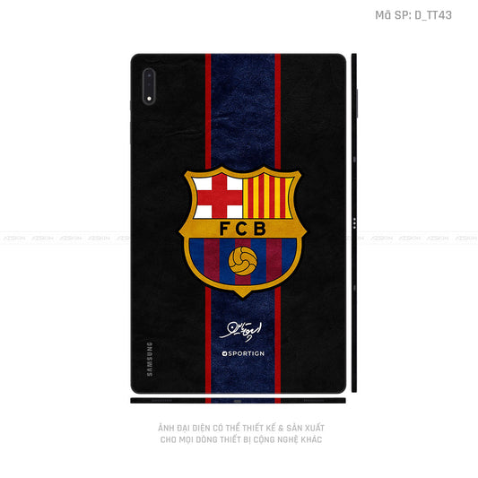 Dán Skin Galaxy Tab S8 Series Hình Barcelona | D_TT43