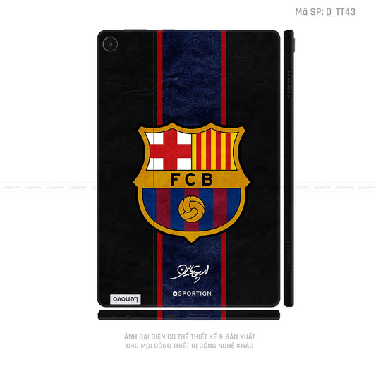 Dán Skin Máy Tính Bảng Lenovo Pad Series Hình CLB Barcelona | D_TT43