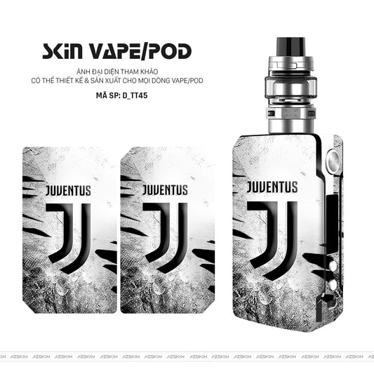 Dán Skin Vape Hình Juventus | D_TT45