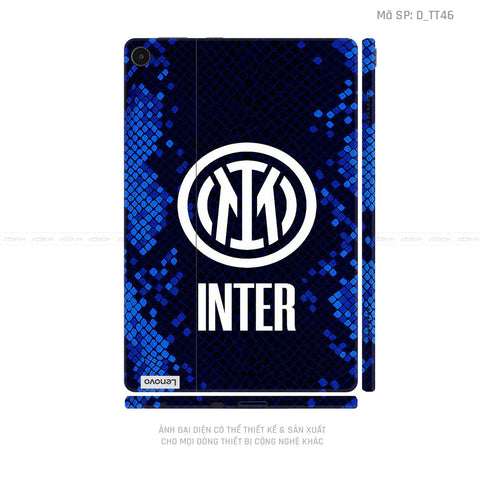 Dán Skin Máy Tính Bảng Lenovo Pad Series Hình CLB Inter Milan | D_TT46