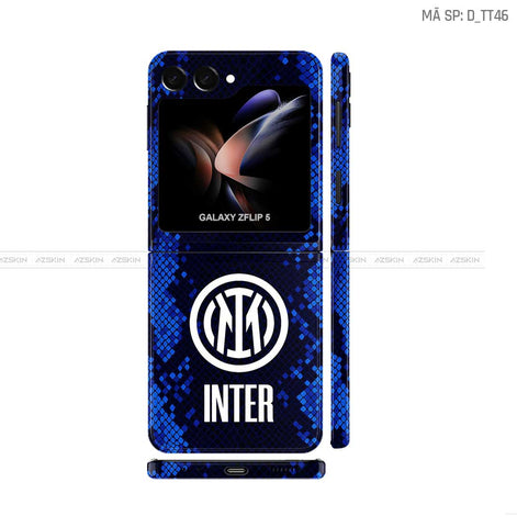 Dán Skin Galaxy Z Flip5 Hình Inter Milan | D_TT46