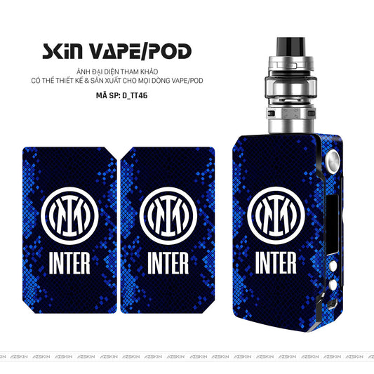 Dán Skin Vape Hình Inter Milan | D_TT46