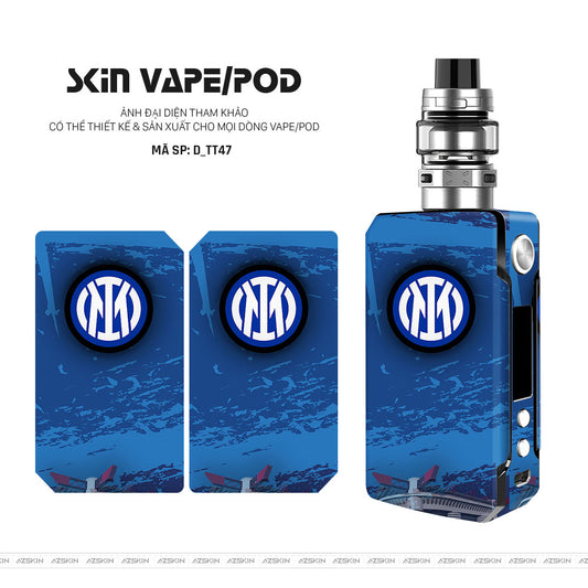 Dán Skin Vape Hình Inter Milan | D_TT47