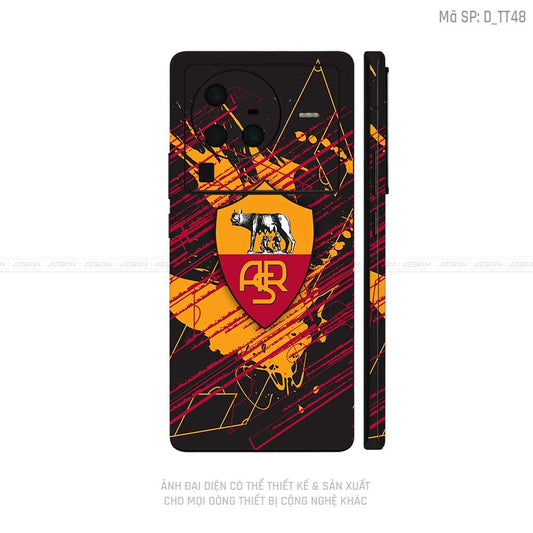 Dán Skin Vivo X Series Hình AS Roma | D_TT48
