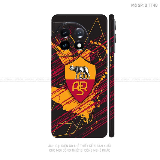 Dán Skin Oneplus 11 Series Hình AS Roma  | D_TT48