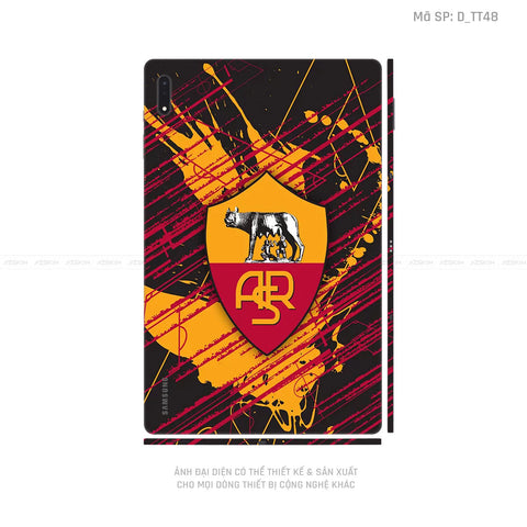 Dán Skin Galaxy Tab S7 Series Hình AS Roma | D_TT48