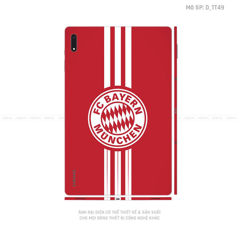 Dán Skin Galaxy Tab S8 Series Hình Bayern München | D_TT49
