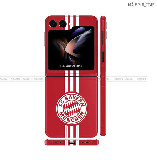 Dán Skin Galaxy Z Flip 7 Hình FC Bayer | D_TT49