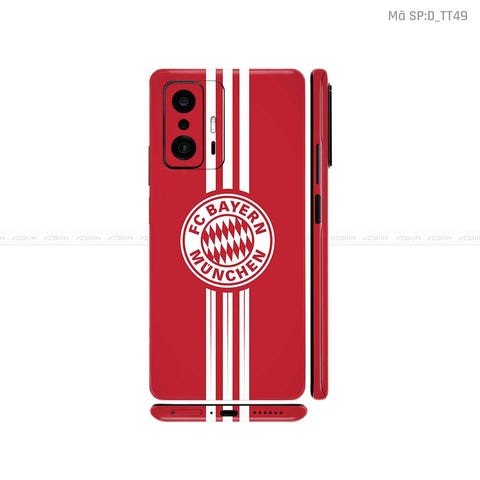 Dán Skin Xiaomi 11 Series Hình CLB Bóng Đá | D_TT49