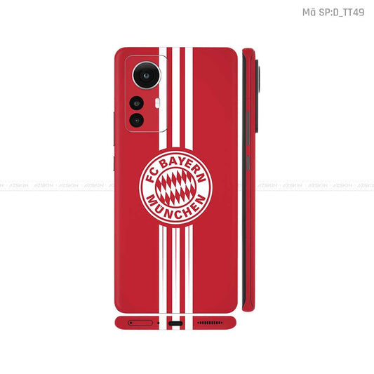 Dán Skin Xiaomi 12 Series Hình CLB Bóng Đá | D_TT49