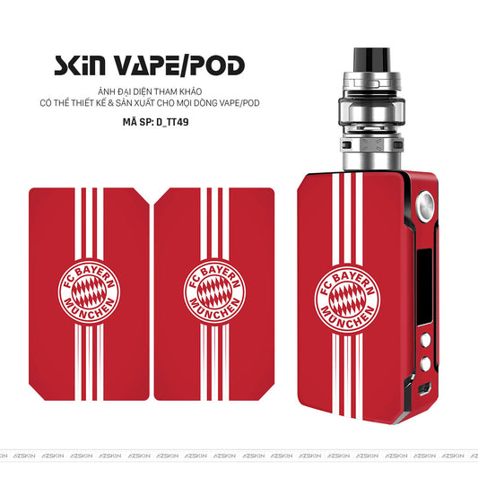 Dán Skin Vape Hình Bayern Munich | D_TT49