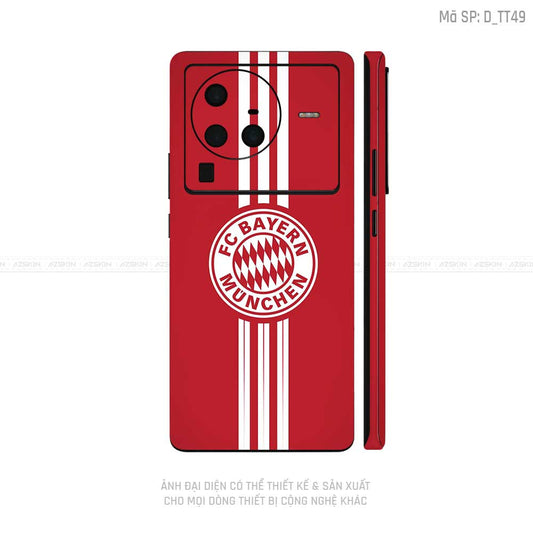 Dán Skin Vivo X Series Hình Bayern Munich | D_TT49