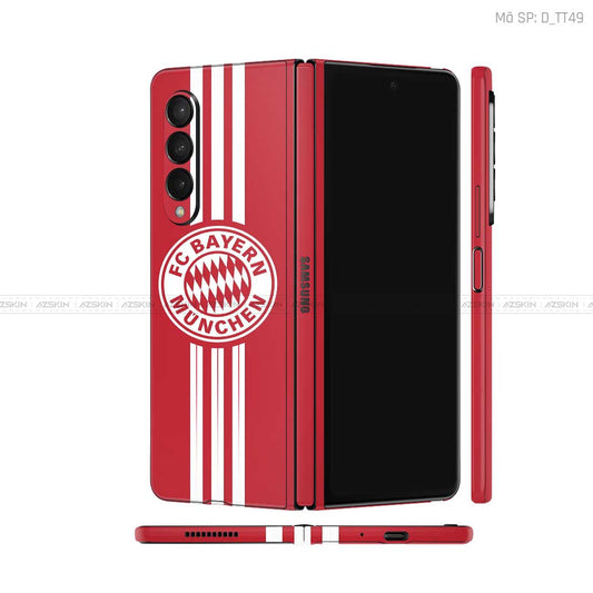 Dán Skin Galaxy Z Fold3 Hình FC Bayer | D_TT49