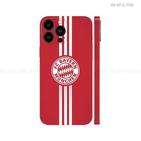 Dán Skin IPhone 13 Series Hình FC Bayern München | D_TT49