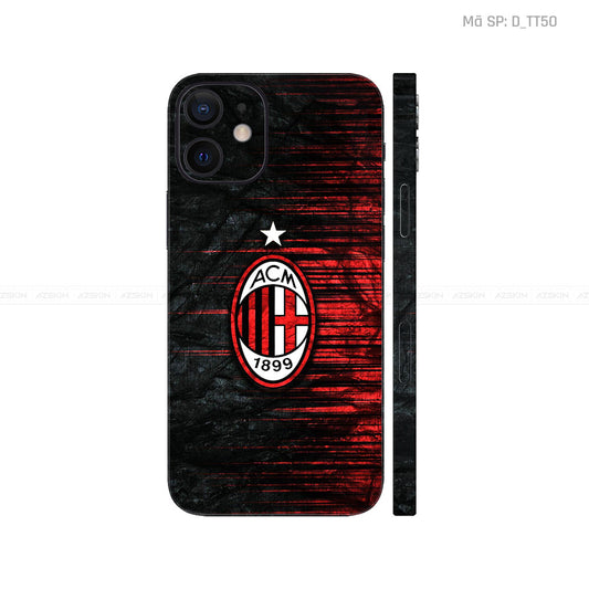 Dán Skin IPhone 12 Series Hình AC Milan | D_TT50