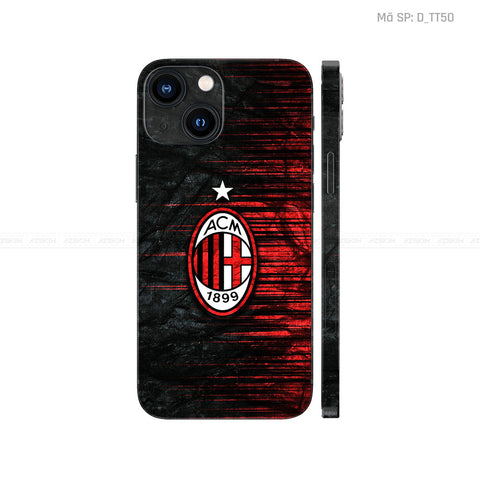 Dán Skin IPhone 13 Series Hình AC Milan | D_TT50