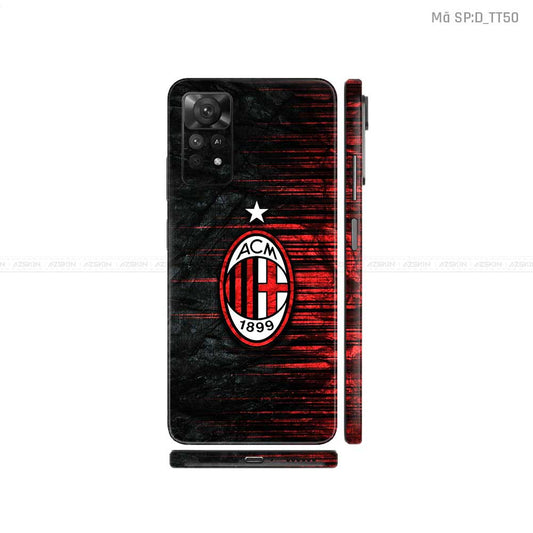 Dán Skin Xiaomi Redmi Note 11 Series Hình CLB Bóng Đá | D_TT50