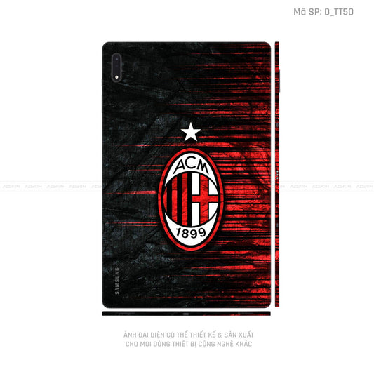 Dán Skin Galaxy Tab S8 Series Hình Ac Milan | D_TT50