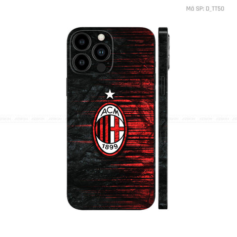 Dán Skin IPhone 13 Series Hình AC Milan | D_TT50