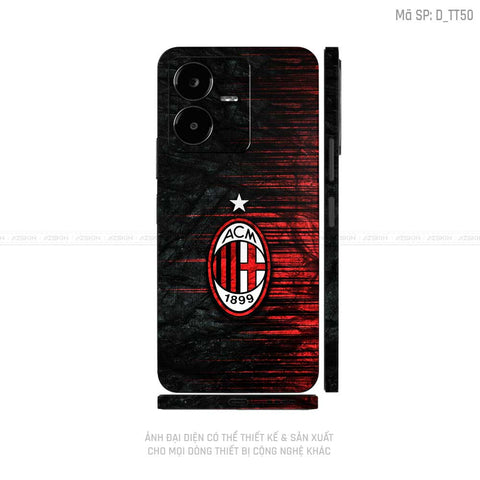 Dán Skin Vivo Y Series Hình AC Milan | D_TT50