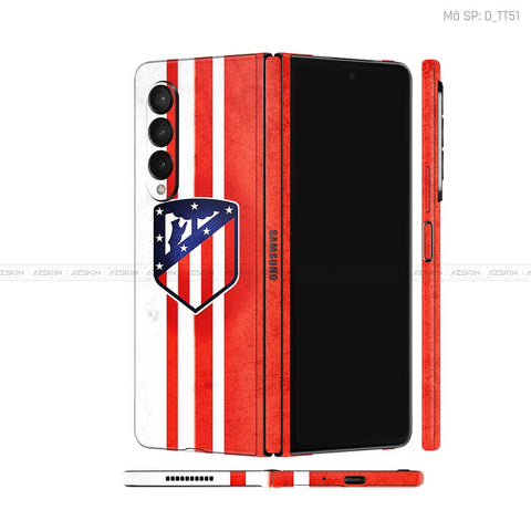 Dán Skin Galaxy Z Fold4 Hình Atletico Madrid | D_TT51