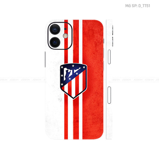 Dán Skin IPhone 12 Series Hình Atlético de Madrid |
