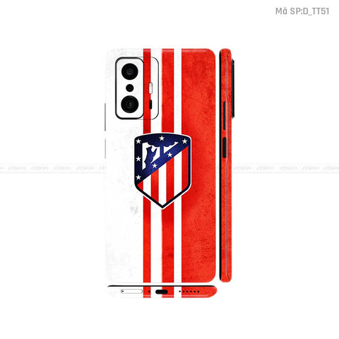 Dán Skin Xiaomi 11 Series Hình CLB Bóng Đá | D_TT51