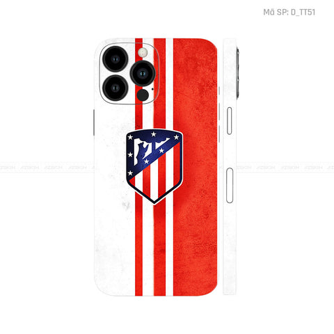 Dán Skin IPhone 12 Series Hình Atlético de Madrid |