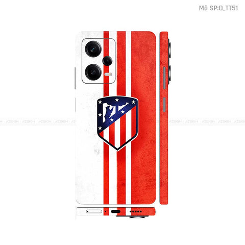 Dán Skin Xiaomi Redmi Note 12 Series Hình CLB Bóng Đá | D_TT51