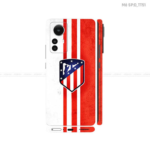 Dán Skin Xiaomi 12 Series Hình CLB Bóng Đá | D_TT51
