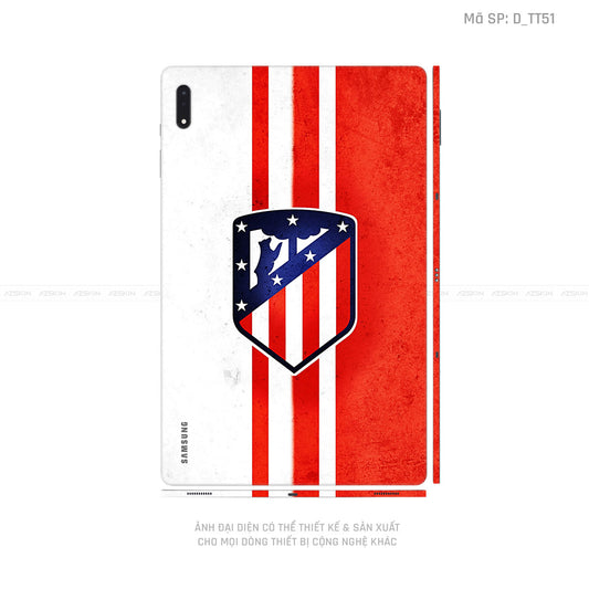 Dán Skin Galaxy Tab S8 Series Hình Atlético de Madrid  | D_TT51