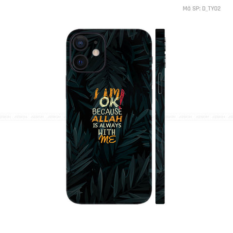 Dán Skin IPhone 12 Series Hình TYPOGRAPHY | D_TY02
