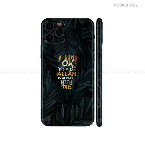 Dán Skin IPhone 11 Series Hình TYPOGRAPHY | D_TY02