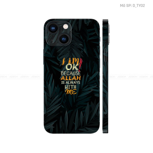 Dán Skin IPhone 14 Series Hình TYPOGRAPHY | D_TY02