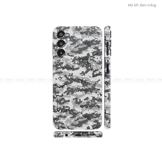 Dán Skin Galaxy A Series Vân Camo Digital Xám | UVPT11