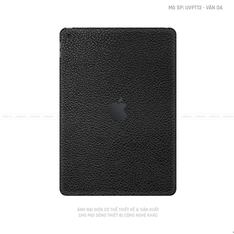 Dán Skin IPad Gen Series Vân Da Đen | UVPT13