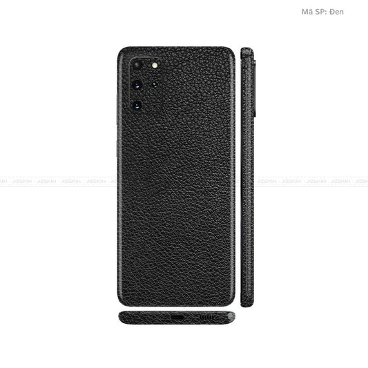 Dán Skin Galaxy S20 Series Vân Da Đen | UVPT13