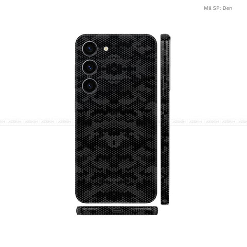 Dán Skin Galaxy S23 Series Vân Nổi Mamba Xanh | UVPT04